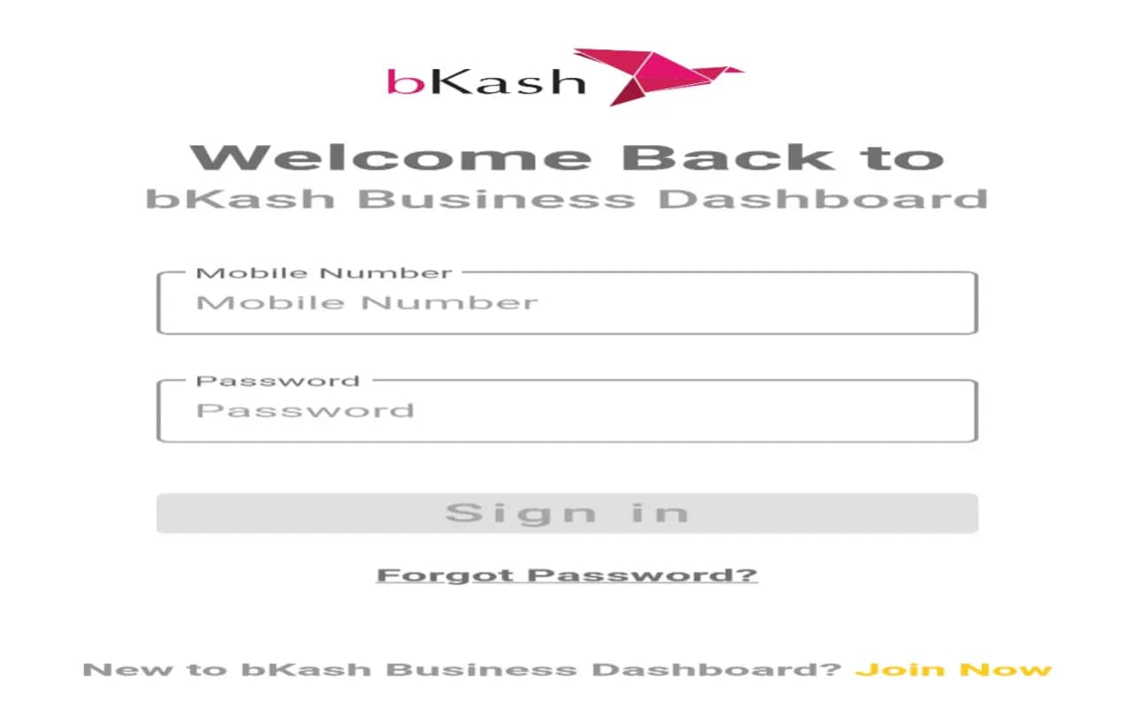bkash business dashboard login Business ideas in Banglagesh